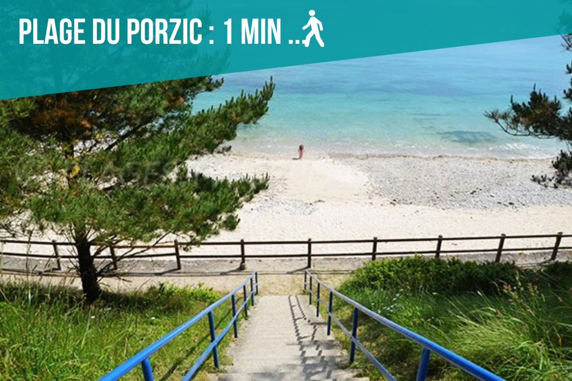 Ty Dany-Wifi-Plage A Pieds Crozon Kültér fotó